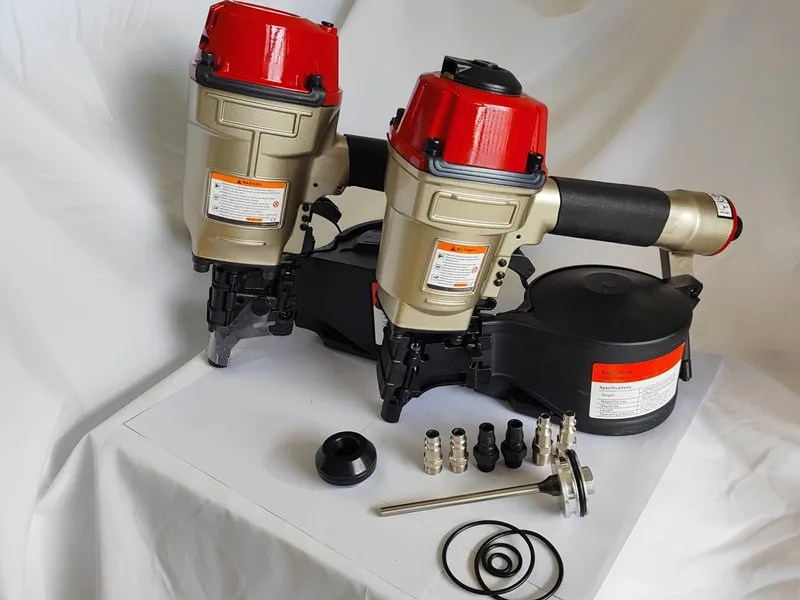Decorative Coil Nail Machine Gun Cn70 Pneumatic Pallet Air Gun Nail