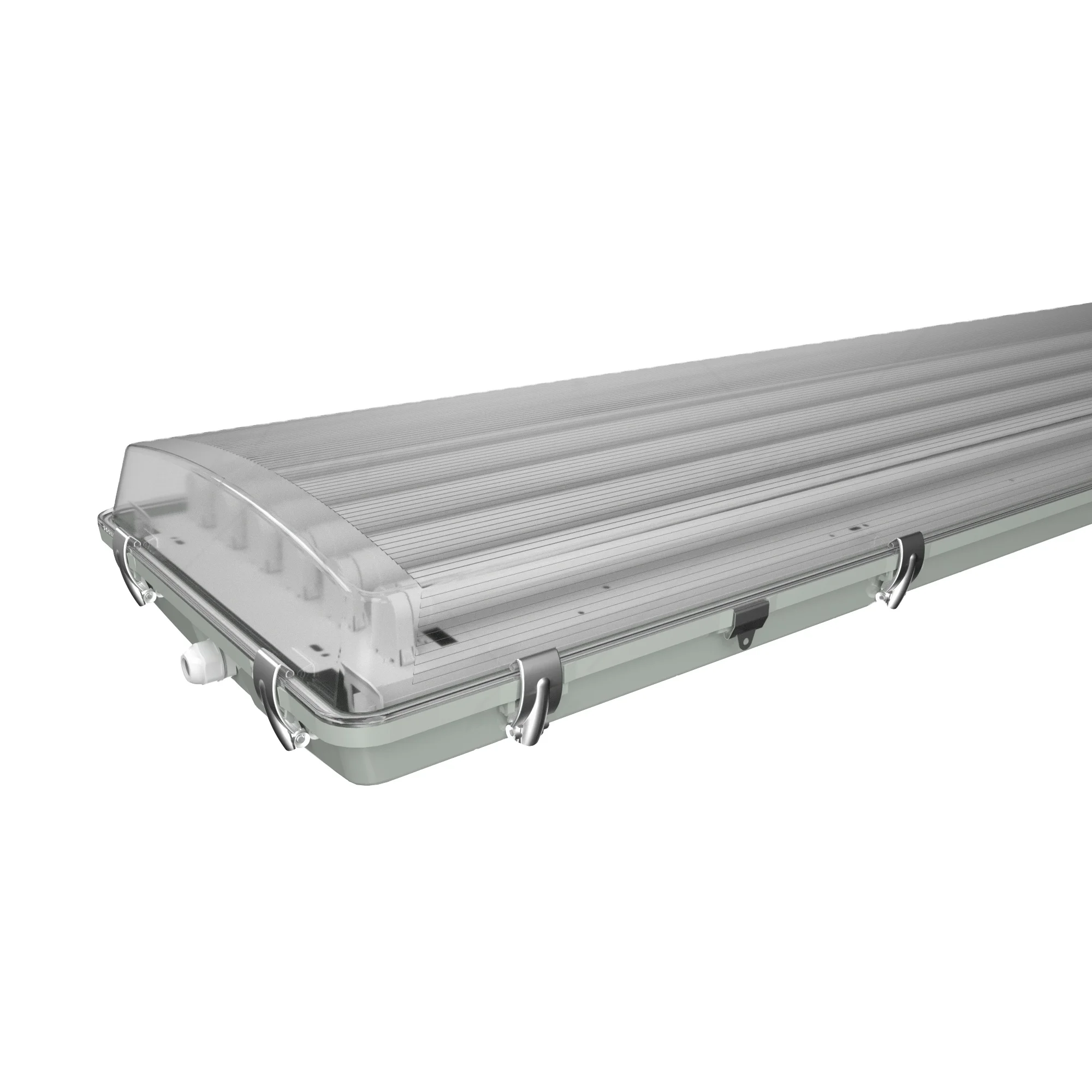 IP65 IK08 Светодиодная лампа с тройной защитой может поместиться 4 * T8 светодиодные трубки паровой плотный светильник