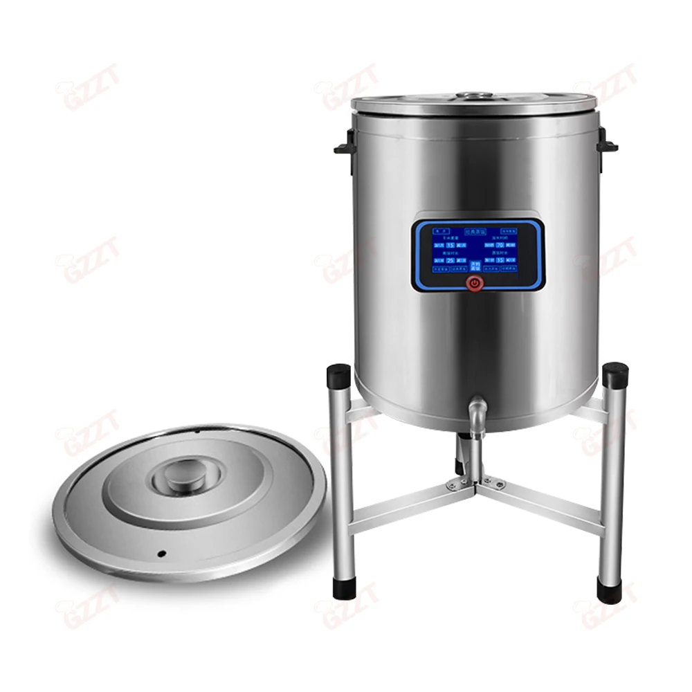 304 Stainless Steel Commercial Rice Cooker 8kg Industrial Big Size Intelligent Cooking Machine