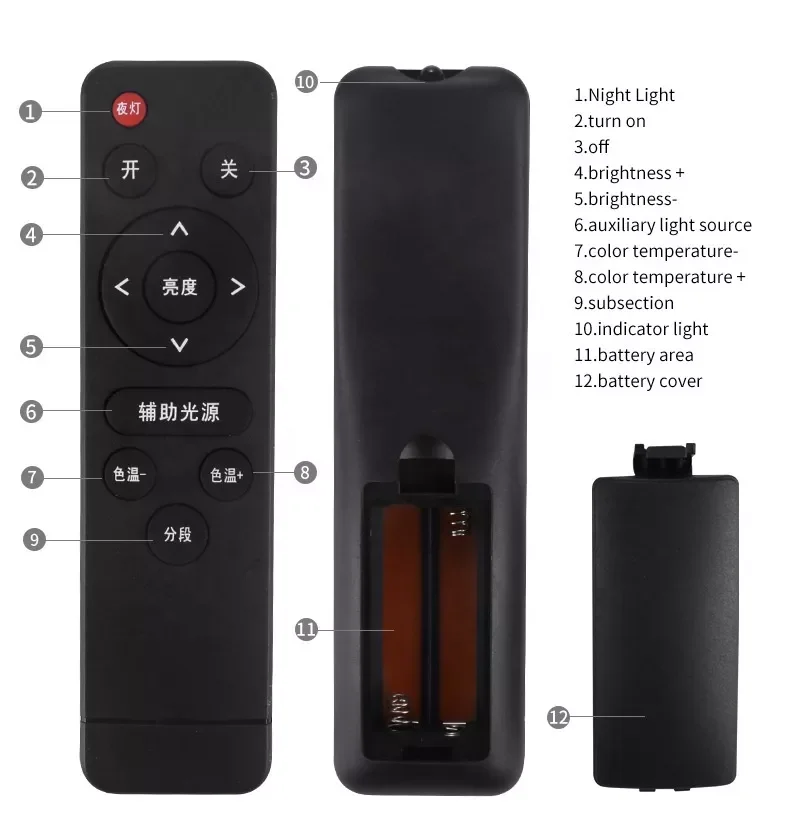 RL 14 Inch 36cm Led Selfie Ring Light 3 Phone Clips With Wireless Remote Videos Live Streaming Fill Light For Tiktok