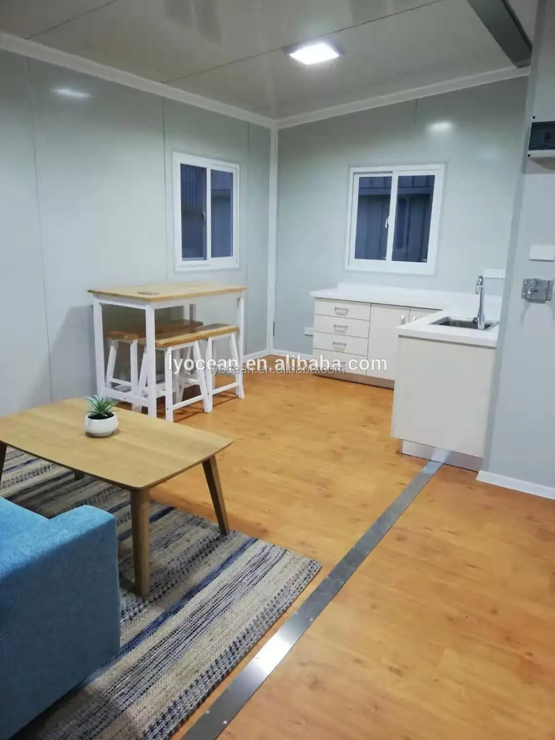 High quality AU standard 3 Bedroom Prefab Modular Home Living Modern 20ft/30ft/40ft expandable villa Container House