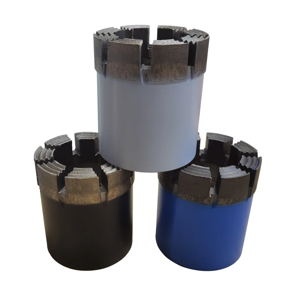 discount price 15mm NQ impregnated diamond core bit drill rig spare parts for hard rocks