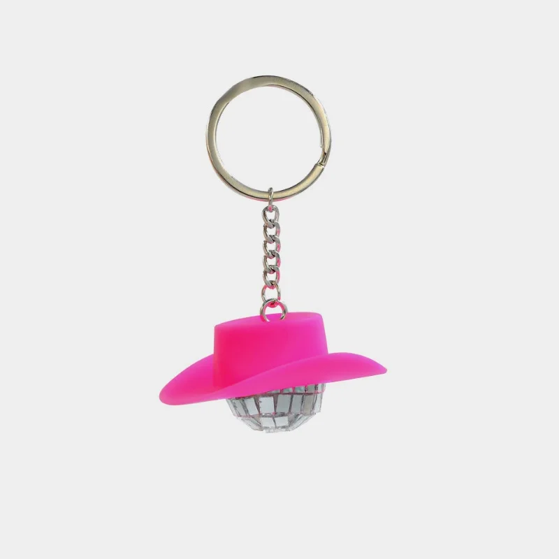 Wholesale  Hat Ball Home Pendant Disco Mirror Earrings Keychain Car Pendant