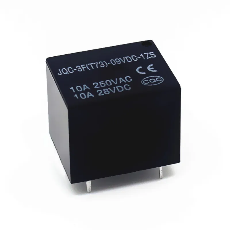T73 pcb реле JQC-3FF-S-Z spdt 5vdc 9 В 12 24 постоянного тока 10A 5PIN JQC-3ff 10a 250vac