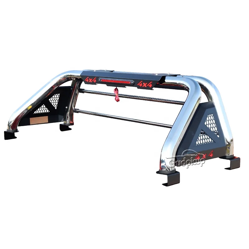 4x4 Universal Pickup Sport Roll Bar gmc sierra  roll bar for hilux ssangyong musso jac t8