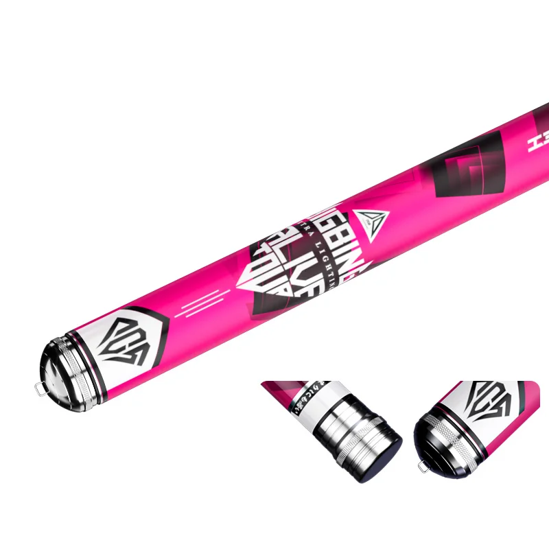 CWTLR09 China Wholesale manufacture  telescopic pole pure carbon carp fishing rod