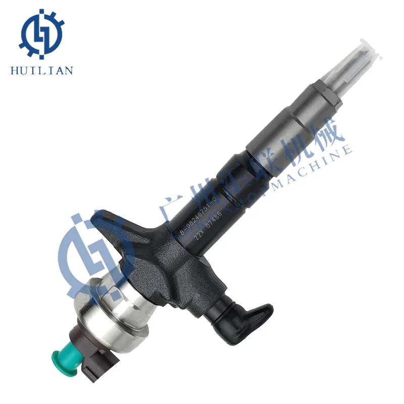 8-98246751-0 8-98259290-0 Injector Common Rail Injector 095000-1550 Fuel Injector for SY485 SY135 4JJ1 6WG1 Excavator  Engine
