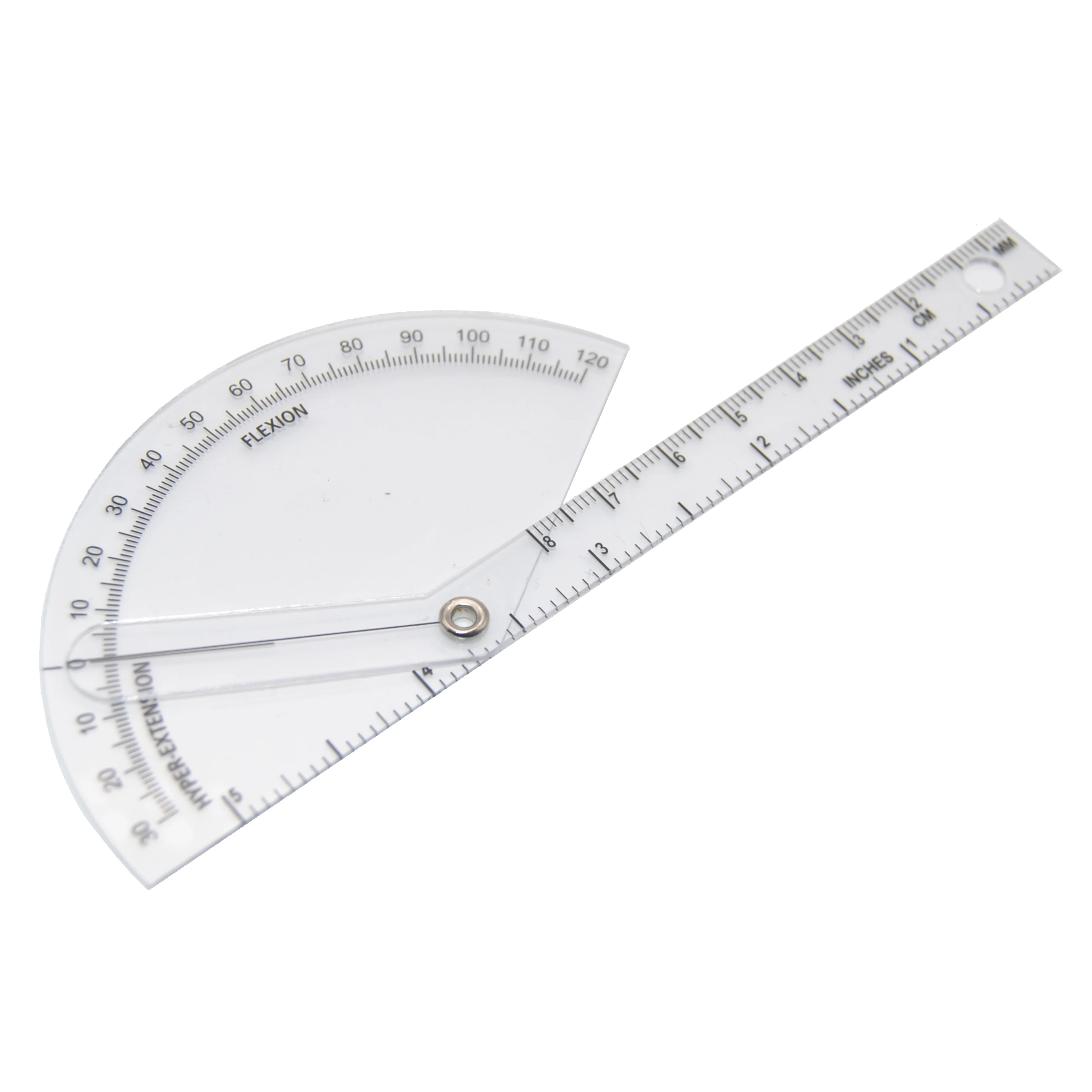 120 Degree Protractor plastic Angle Finder Goniometer Angle Measuring Ruler for medical