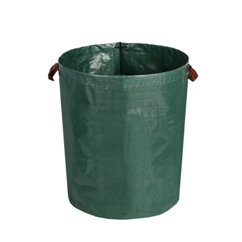 Hot selling garden garden leaf bag Plant waste household goods handling storage PP foldable woven bag