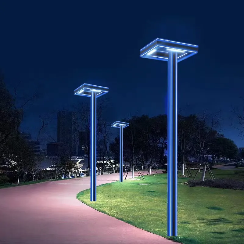 solar lights outdoor waterproof aluminum solar lamp