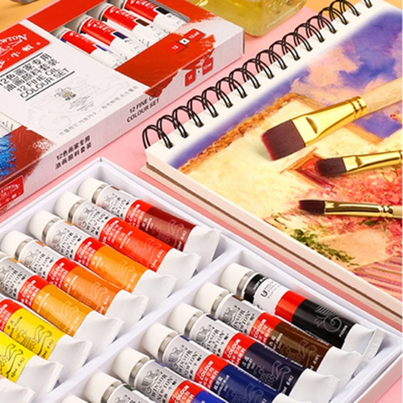  Winsor & Newton 12/18/24 цветов 12 мл профессиональная художественная алюминиевая трубка масляная краска набор для художественных