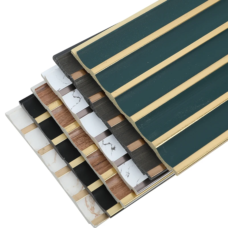 Wangbin JP01-3 New Colors Charcoal Louvers Interior Decoration PS  3D Other Wallpaper/Wall Panel