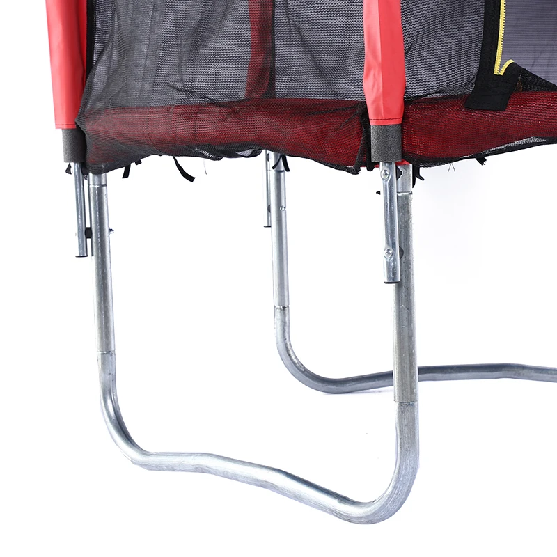 High Quality Body Exercise12ft Trampoline With Safety Enclosure And Ladder