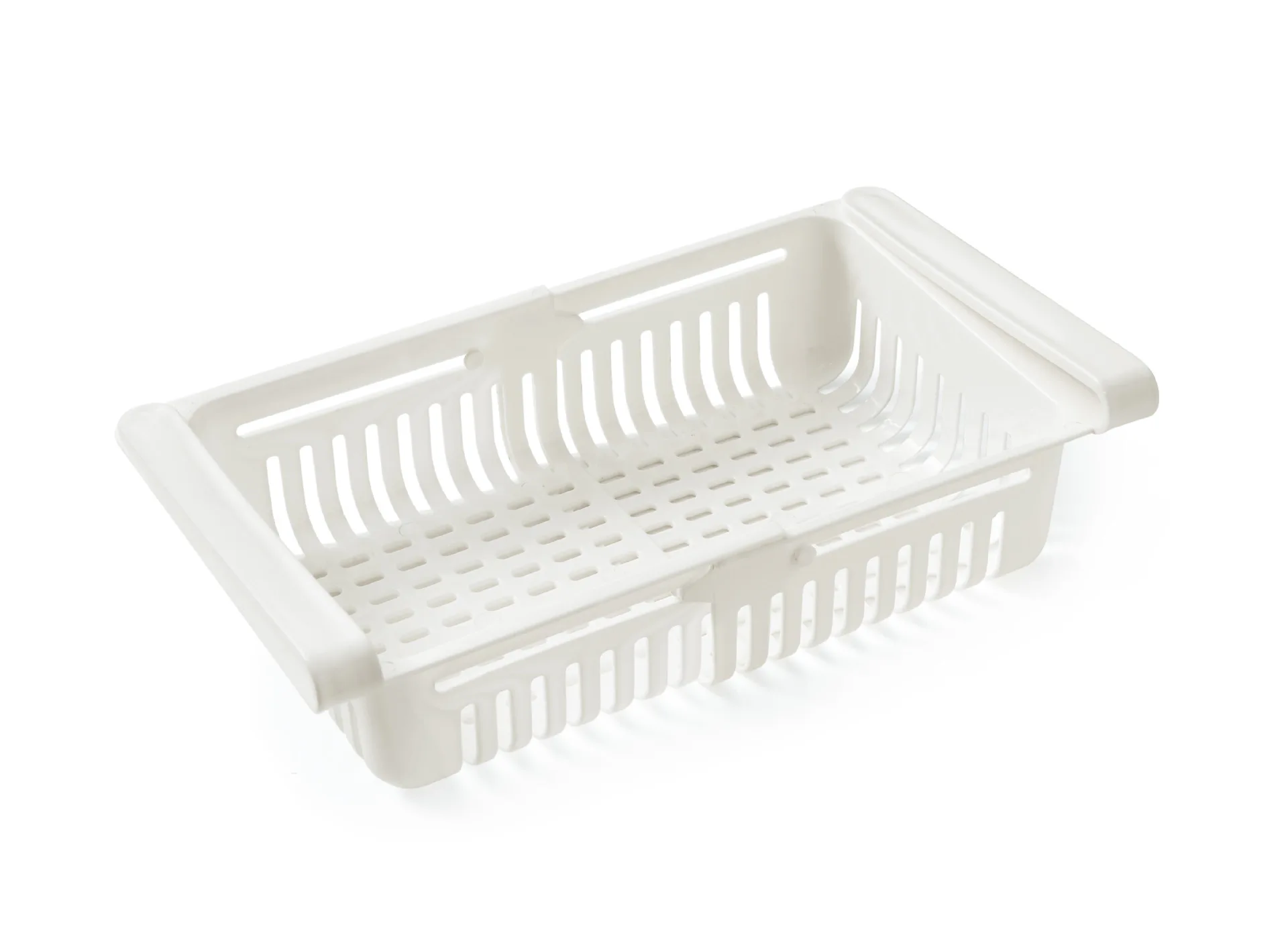 Hot Sale Kitchen Organizer Adjustable Refrigerator Storage Rack Fridge Freezer Shelf Holder Pull-Out Drawer Space