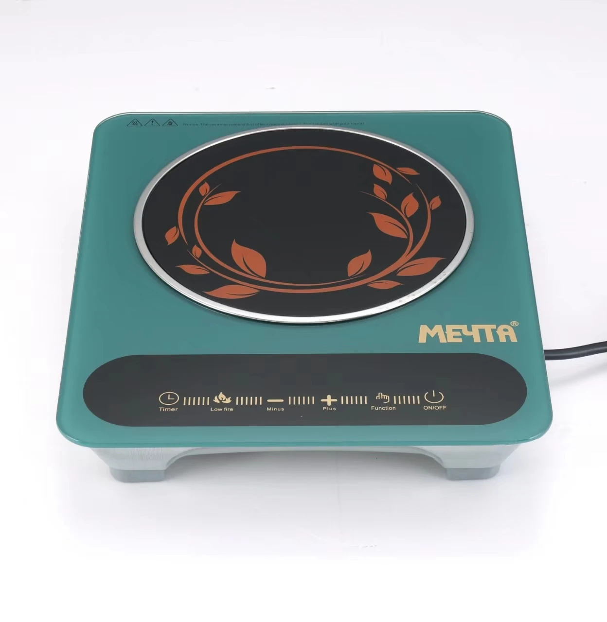 3500W touch electromagnetic furnace Single plate Multi-function Portable Electric Induction Infrared cooktop