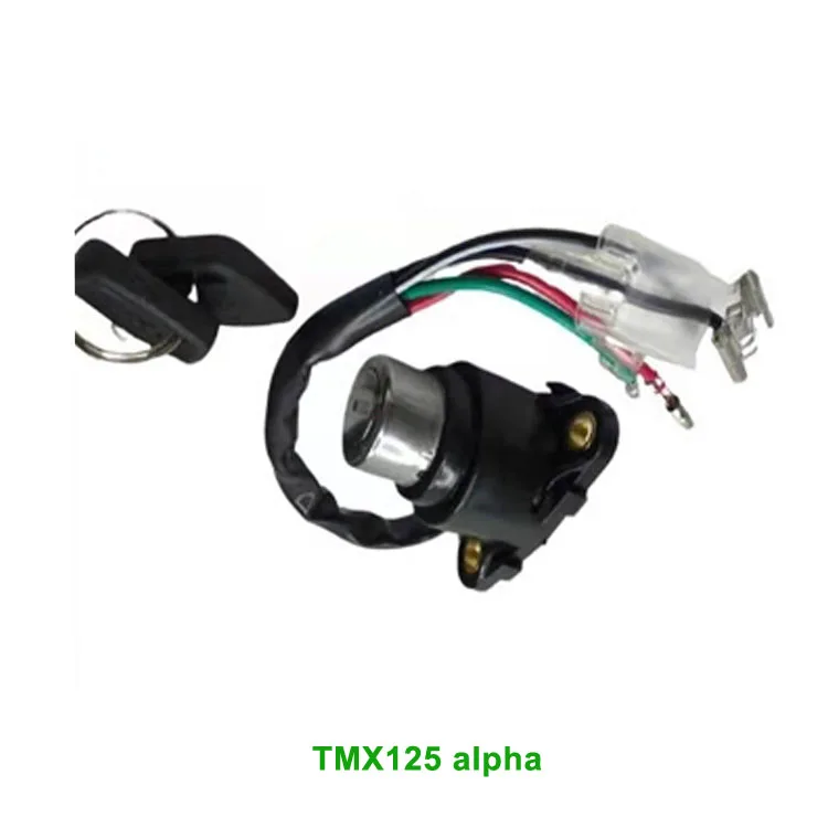 TMX125 TMX 125CC alpha Ignition switch key competitive prices motorcycle parts numerous