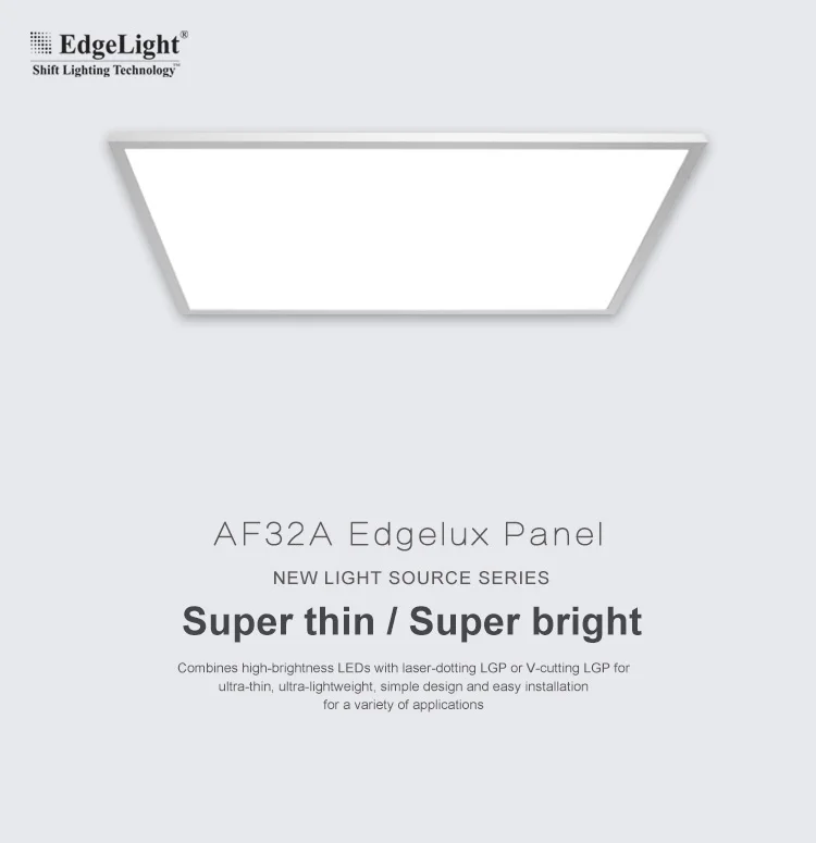 Hot-sell LED Neon Chalk Aluminium frame LED ceiling panel light with diffuse film  acrylic sheet LGP for led display