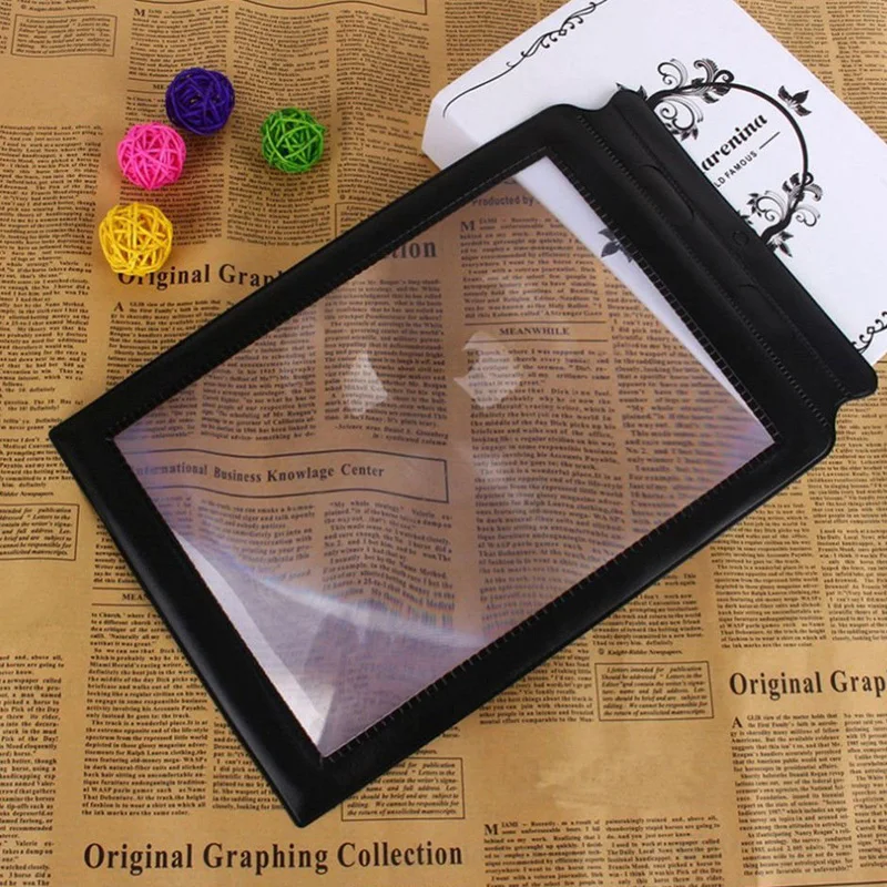 
a4 magnifier sheet for book reading 