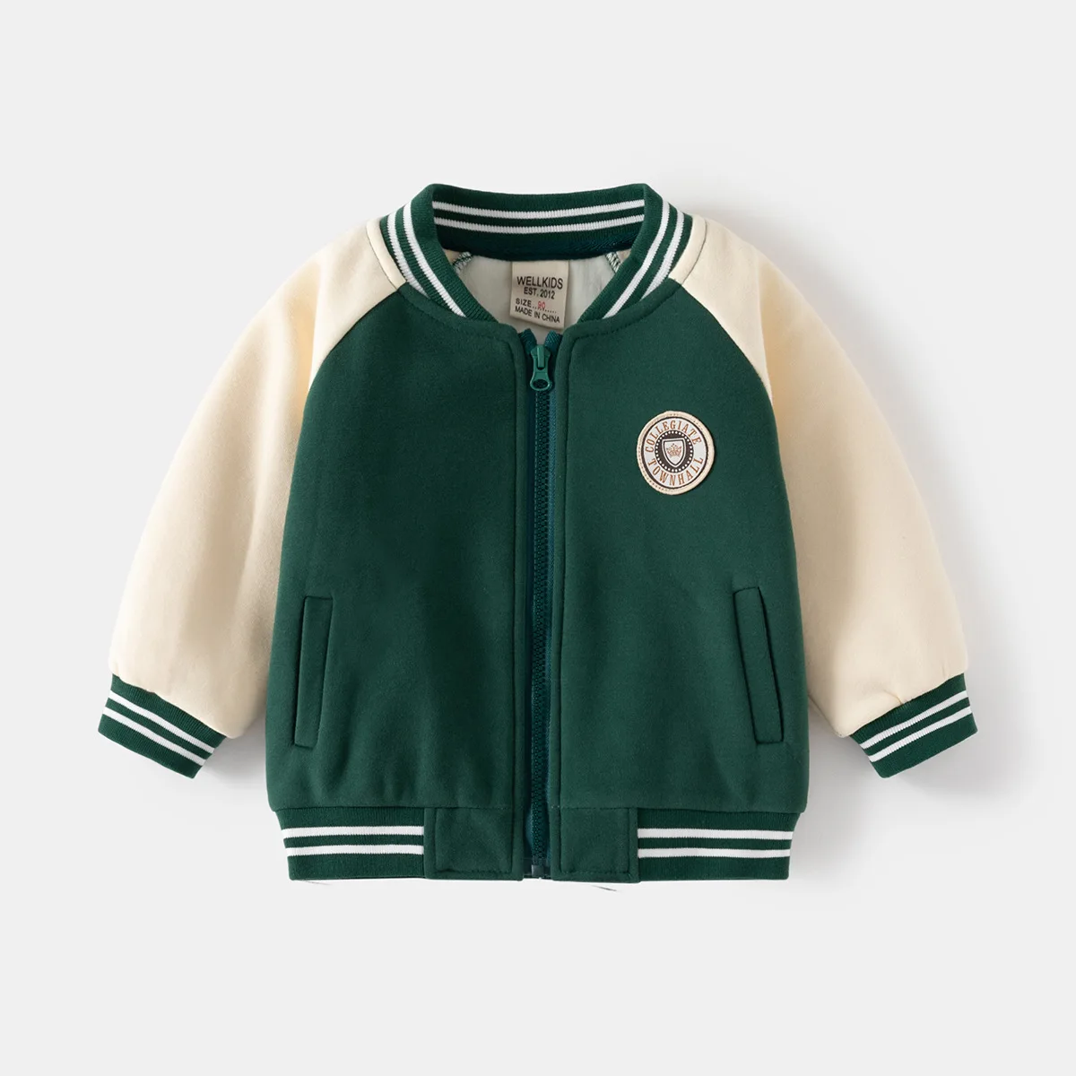 Бейсбольная форма Детское пальто детская укороченная толстовка с капюшоном спортивный костюм оптовая продажа куртки для мальчиков