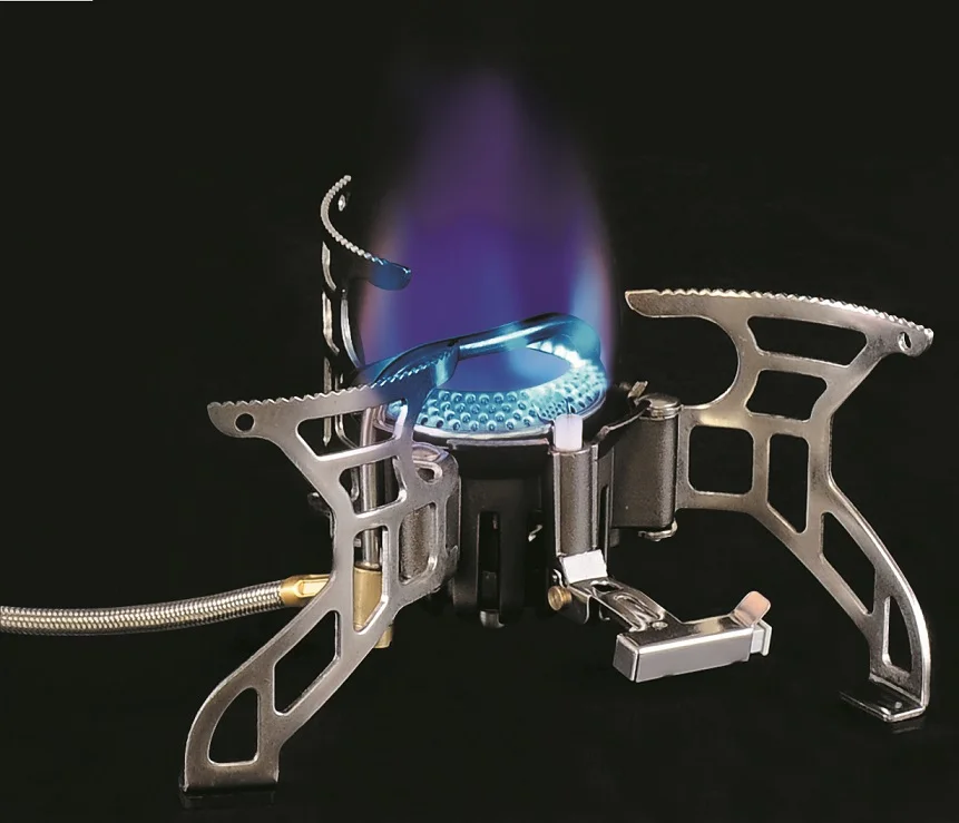 
Outdoor camping gas Stove single burner Stainless Steel folding Oven for hiking picnic cooking 