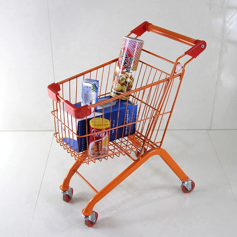 Professional Supplier kids metal shopping cart/trolley