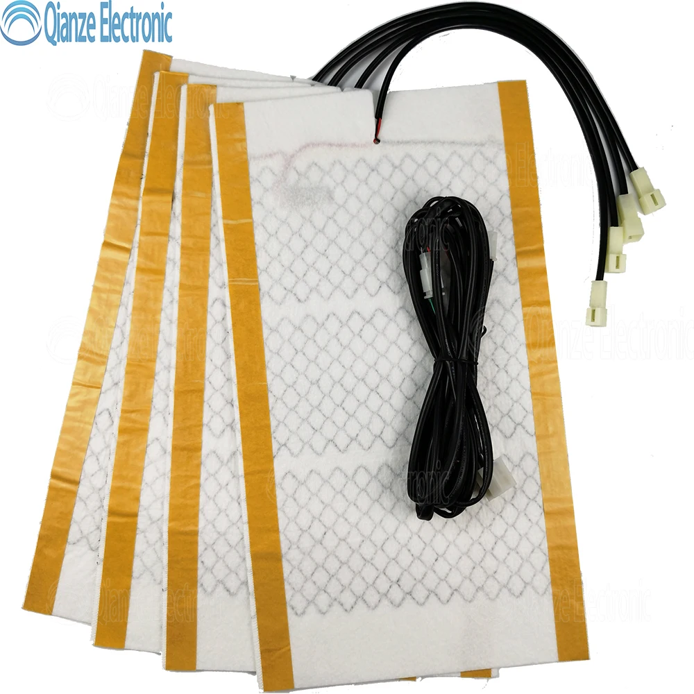 Auto Aftermarket customize Carbon fiber seat heater heating sheet