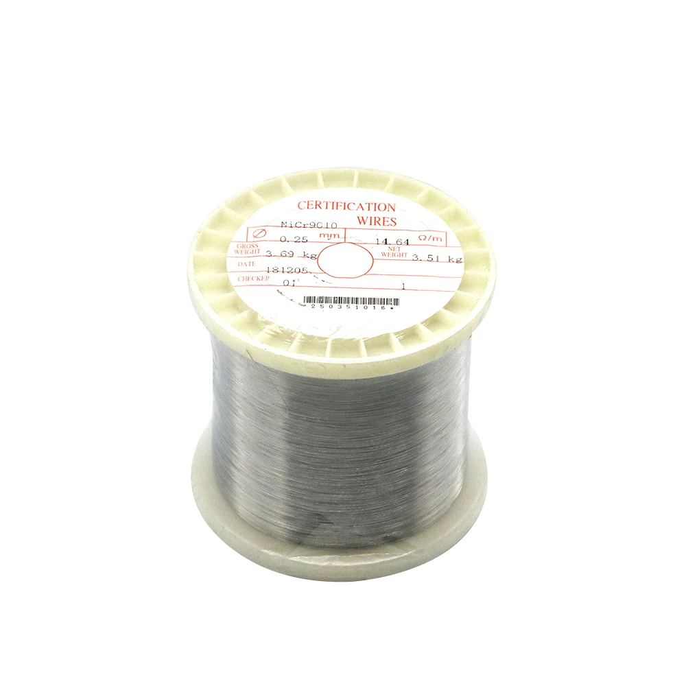 NK high purity material n90 0.25mm 30g bulk spool Nichrome 90 vape wire