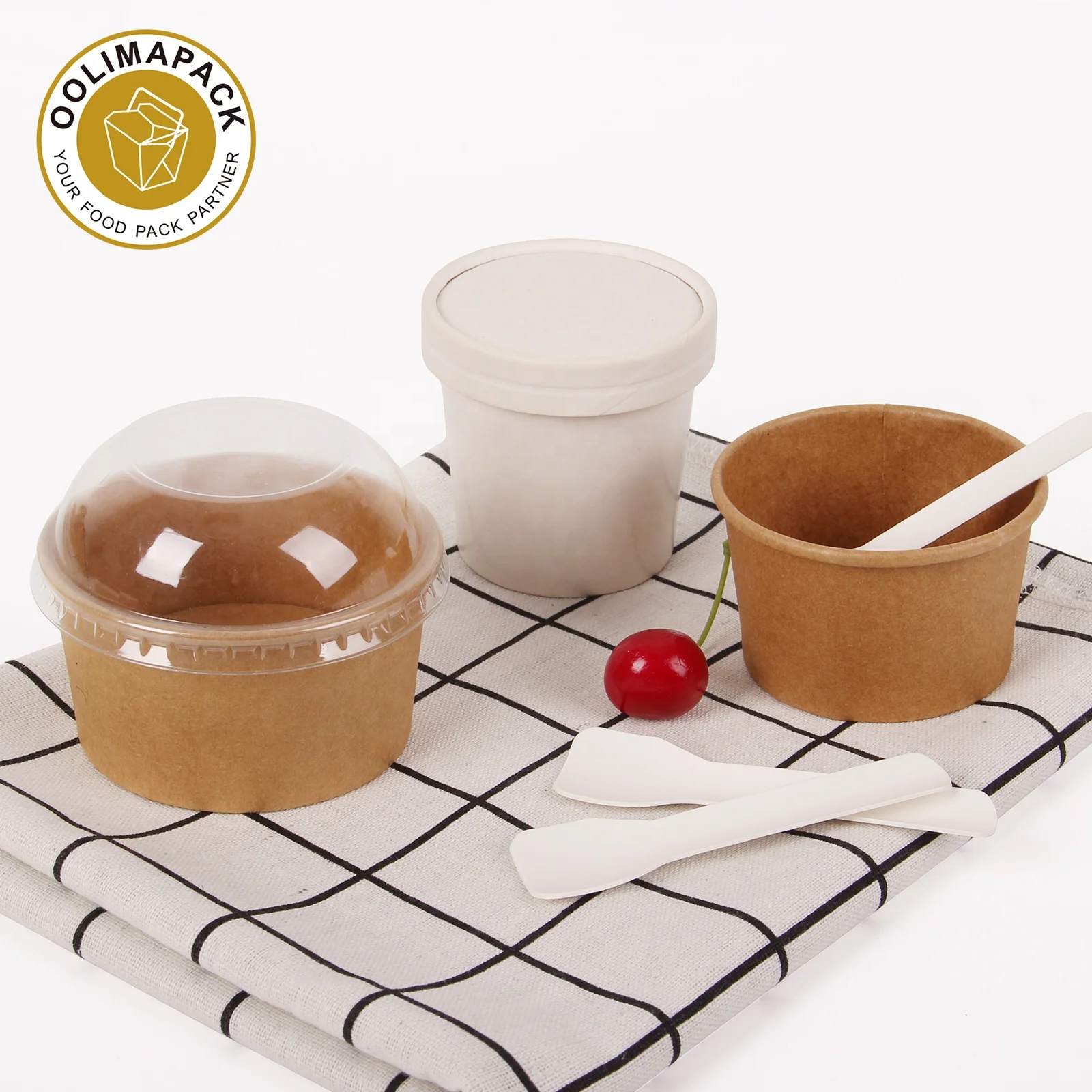 ice cream sundae paper cups,Paper Ice Cream Cup,Printed ice cream paper cup