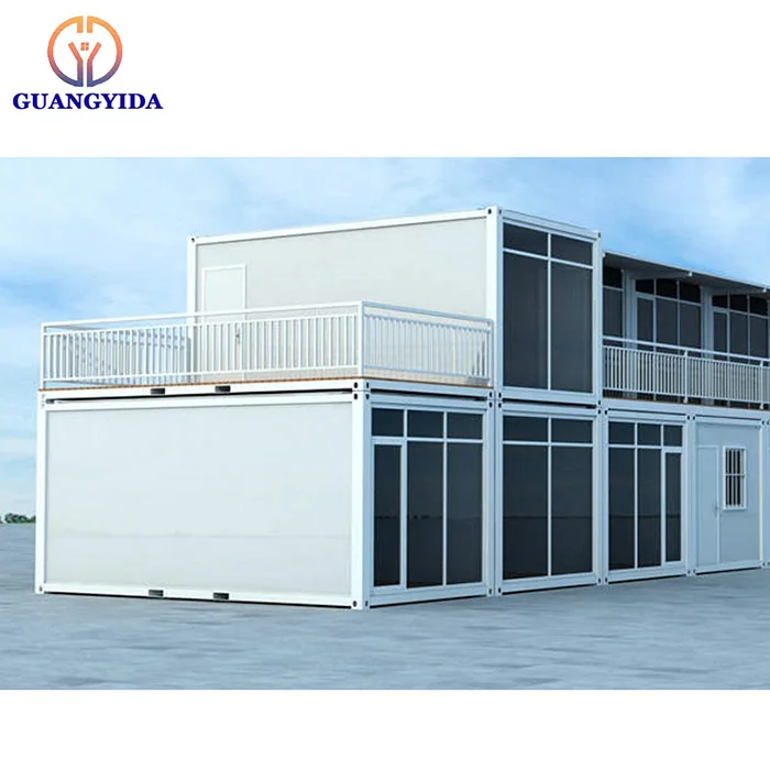 Detachable Portable Modular Tiny Complete Prefab Home Container House Tiny Homes Ready To Ship Villas