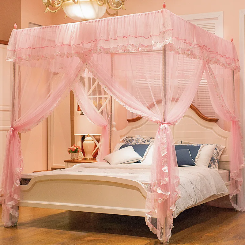 HOT SALE IN AFRICA Adult Color Rectangular Hanging Mosquito Net with Frame