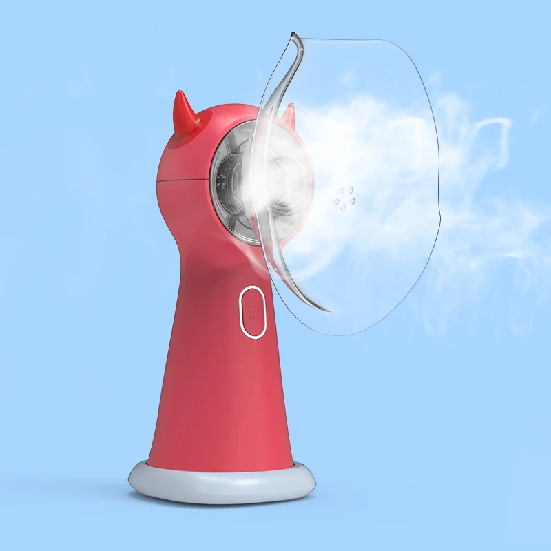 Домашний мини USB Перезаряжаемый ультразвуковой распылитель астма детский ингалятор маска портативный детский