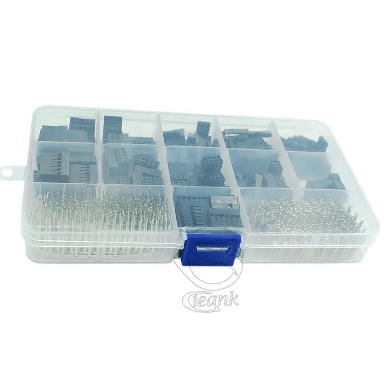 310/620PCS 2.54mm DuPont Jumper Header Connector Shell with Terminal Kit set