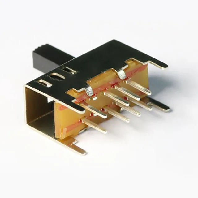  2P3T мини Переключить ползунковый переключатель 8 Pin Электрический PCB по ограничению на использование опасных материалов в производстве игрушка 3