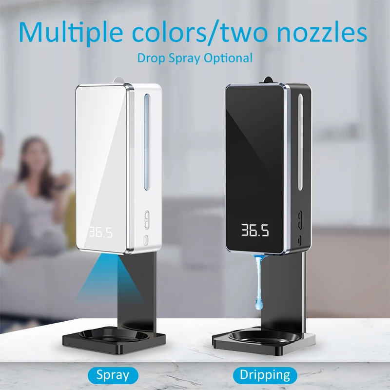 Blitzblue Wholesale Infrared Induction Smart liquid soap Dispenser Gel Alcohol spray Dispenser Automatic k10 Pro duspenser