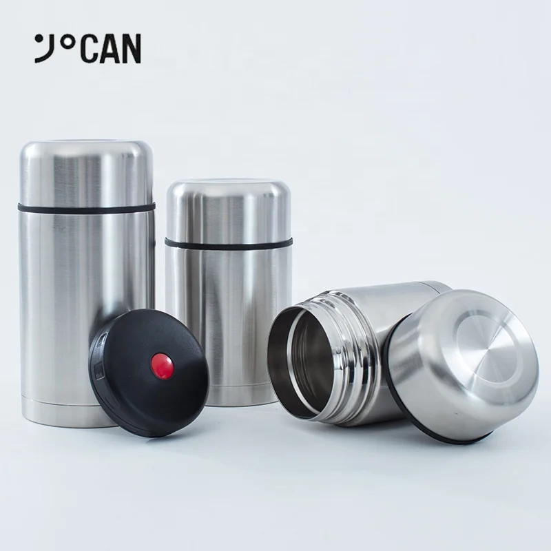 
304SS Stainless Steel Keep Hot And Cold Thermos Insulated Lunch Box Food Jar For Travel Or Office 