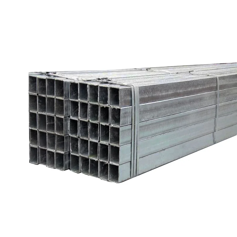 ASTM A53 оцинкованная Q195 Q235 Q345 оцинкованная горячим способом стальная труба с полым сечением прямоугольная труба оцинкованная квадратная труба Gi