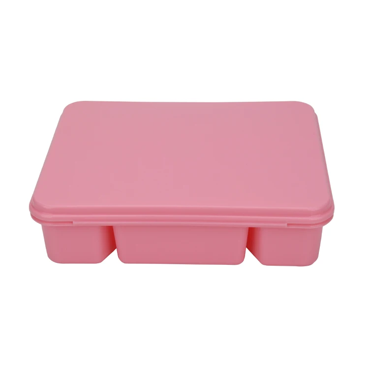 Aohea Custom Colour Microwave Safe Portable Stack Pink Kids  Lunch Picnic Box