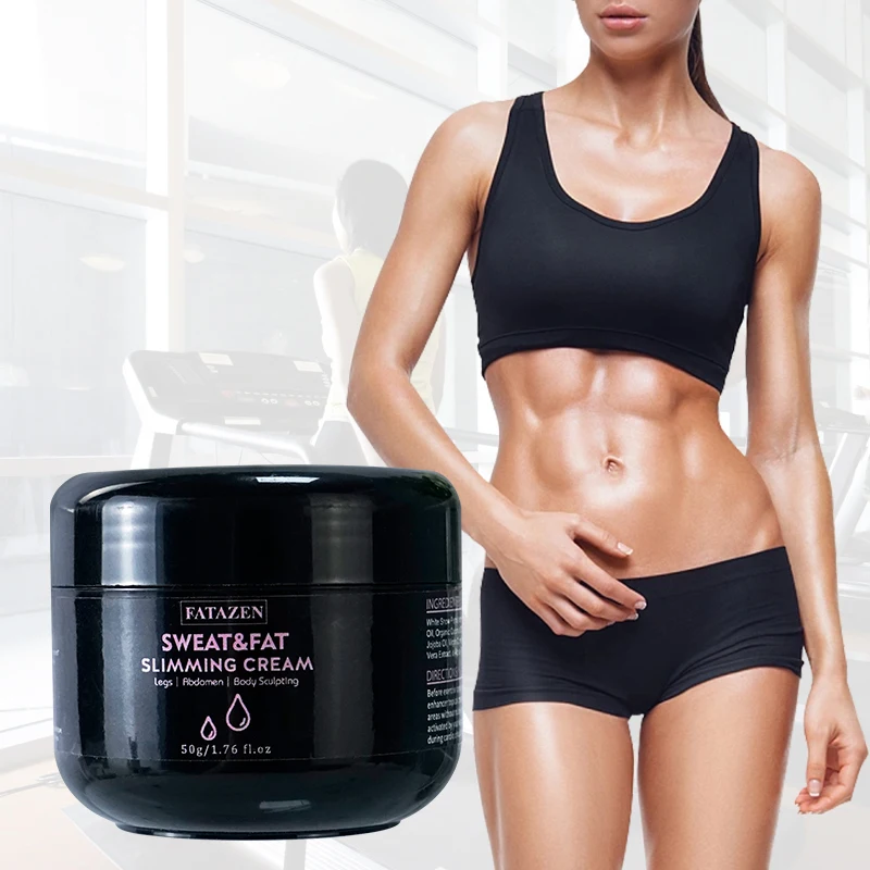 Private Label Slimming Fat Burning Waist Slimming Cream Sweat Gel Stick OEM Weight Loss Massage Cream Fat Burner Sweat Cream