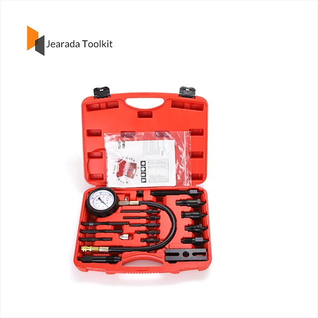 Engine Testing Oil Pressure Gauge Kit Compression Diagnostic Tester Oil PressureTester