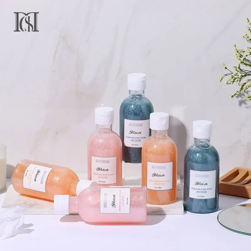 Amino Acid Niacinamide Gilding Perfume Shower Gel SPA Quicksand liquid lusso Soap Bodywash bath milk Body