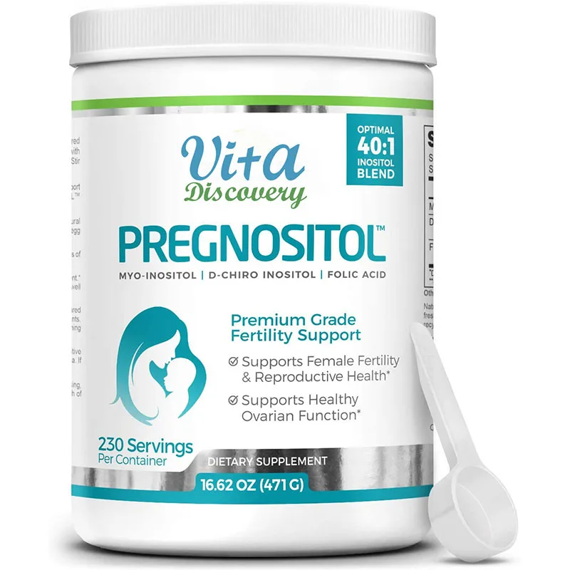 Enhanced fertility support 40:1 ratio Myo-Inositol D-Chiro-Inositol Powder fertility healthcare supplement reproductive support