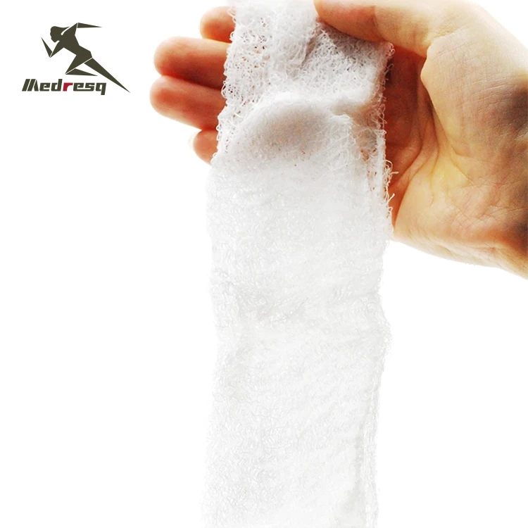 Medresq Factory Price Medical Trauma Wound Dressing Compressed Gauze Trauma Compress Bandage Hygienic Sterile Gauze