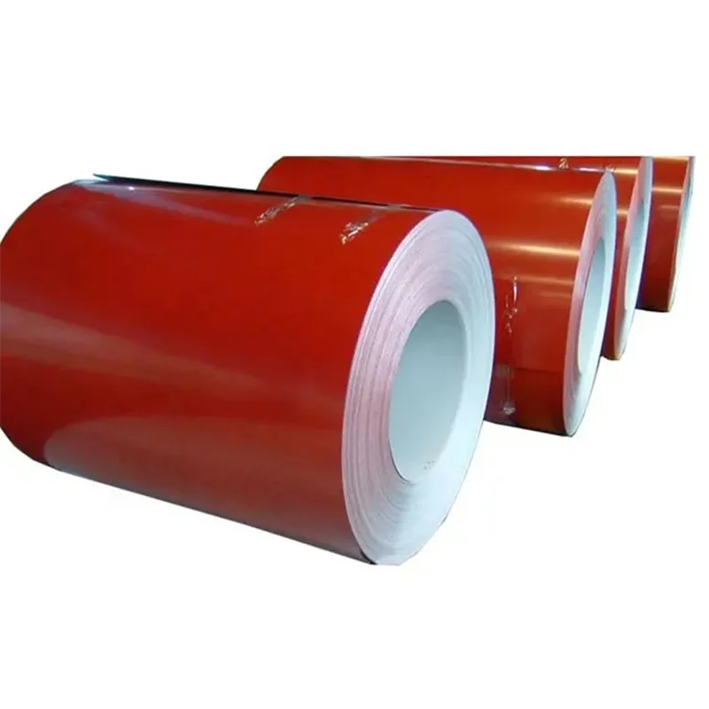 Заводская цена Dx51d DX52d SGCC Z80g Z275g Red Ral9001 0 2-0 6 мм толстое цветное покрытие предварительно окрашенная стальная катушка PPGI PPGL