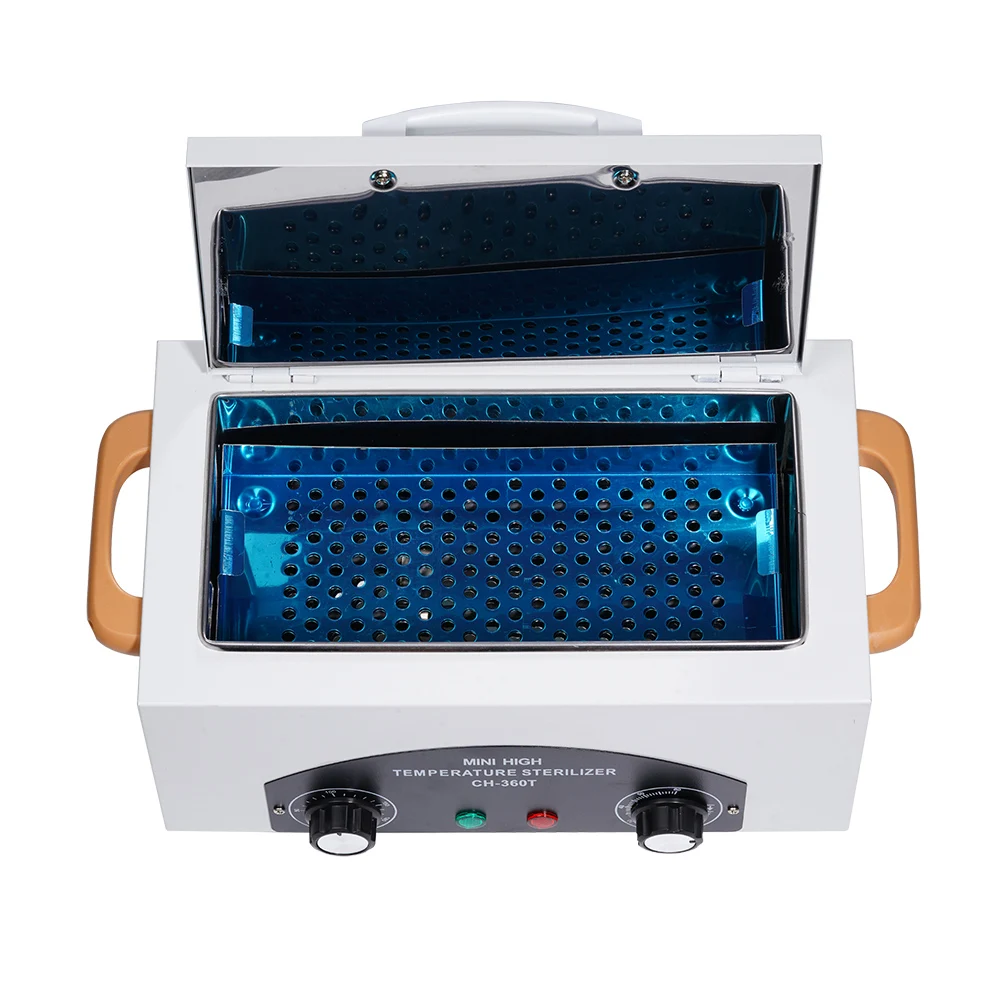 Dry Heat High Temperature Disinfection Cabinet Heat Sterilizer Box for Nail Drill Bit Manicure Pedicure SPA Salon Dental Tools