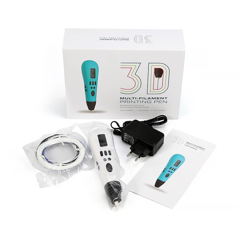 Manufacturer supplies hot-selling 3d drawing printer pen 3d scribbler best drawing pen