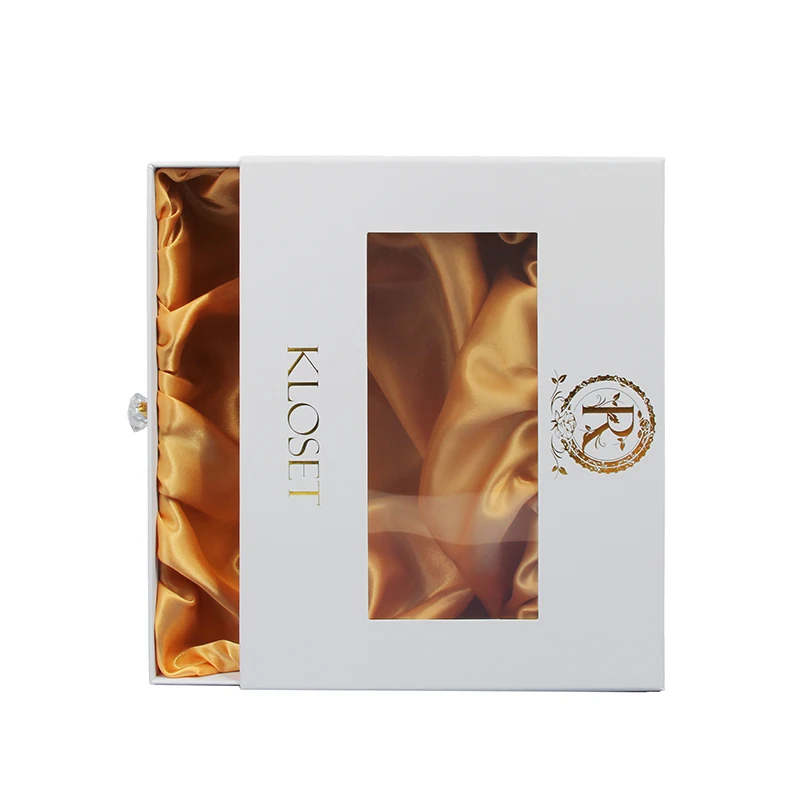 Sun nature gift box packaging cardboard custom weave Extension hair boxes wig packaging boxes luxury handle