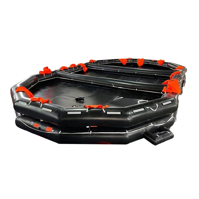 Highly recommended factory direct sale price HAF-K open reversible inflatable liferaft hot sale