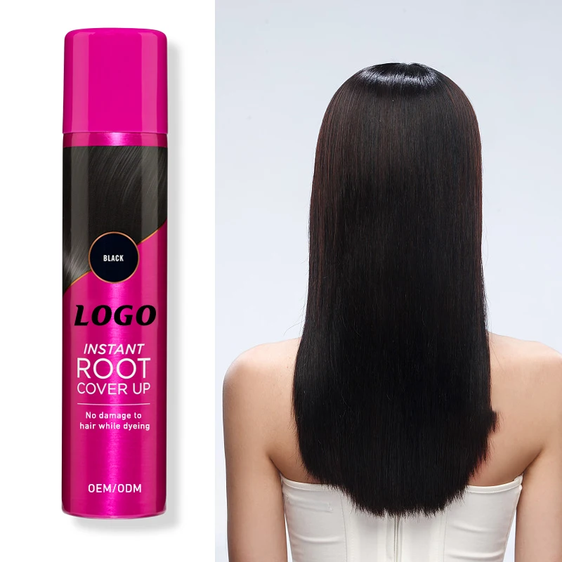 100ml oem odm high quality permanent brown dye hair color spray