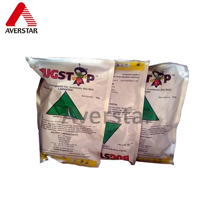 bacillus thuringiensis israelensis bti 1200ITU/mg WP Good control effect on larvae