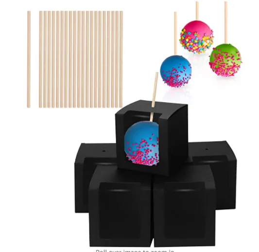 Wholesale White Black Kraft Single Chocolate Candy Pop Box